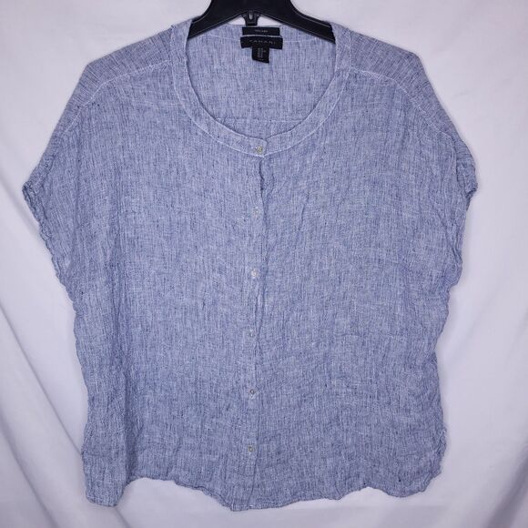 Tahari Tops - Tahari Blue Button Down Shirt